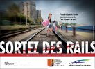 Example of trespass awareness poster from RFF (France)